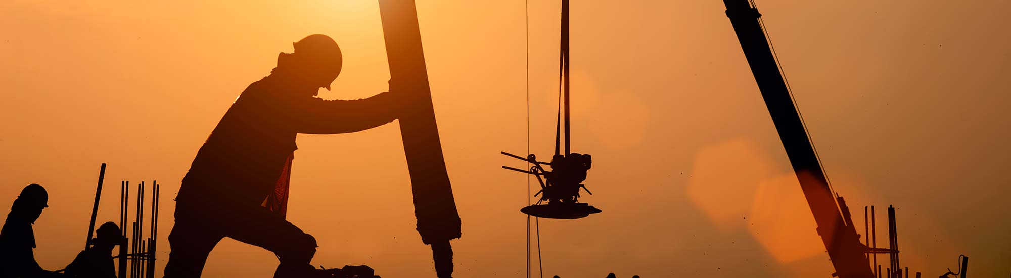 Construction in the Evening